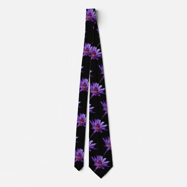 Corbata Morple Waterlily Lotus (Reverso)