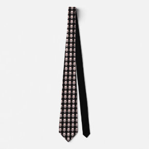 Corbata Mortalidad de los lazos rockeros y rollos Metaliza