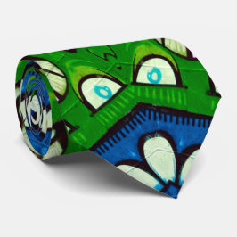 Corbata Mosaic Blue Green Hippie Boho Mandala