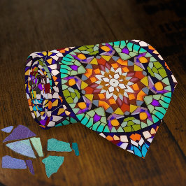 Corbata Mosaico de ilusión - Carnaval de puntos de convers