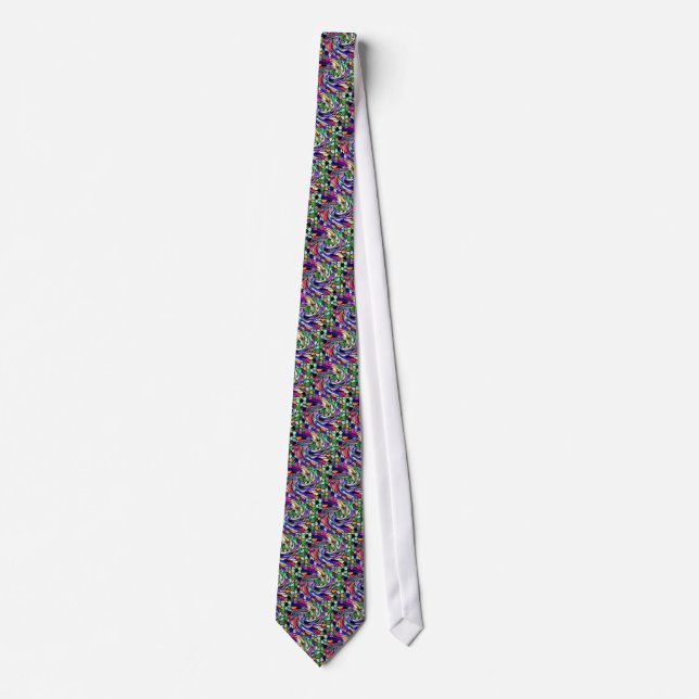Corbata Mosaico de Swirly (Anverso)