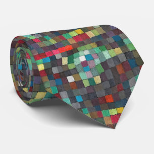 Corbata Mosaico Moderno – Armonía de Píxeles