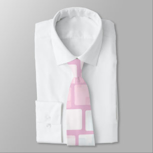Corbata Mosaico rosa