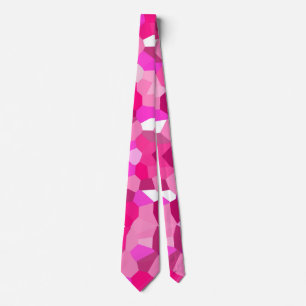 Corbata Mosaicos rosados