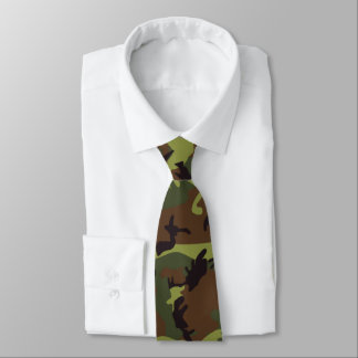 Corbata Moss Green Camo