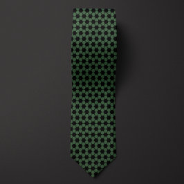 Corbata Moss Green Futbol Patrón de bola de fútbol