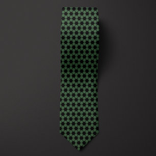 Corbata Moss Green Futbol Patrón de bola de fútbol