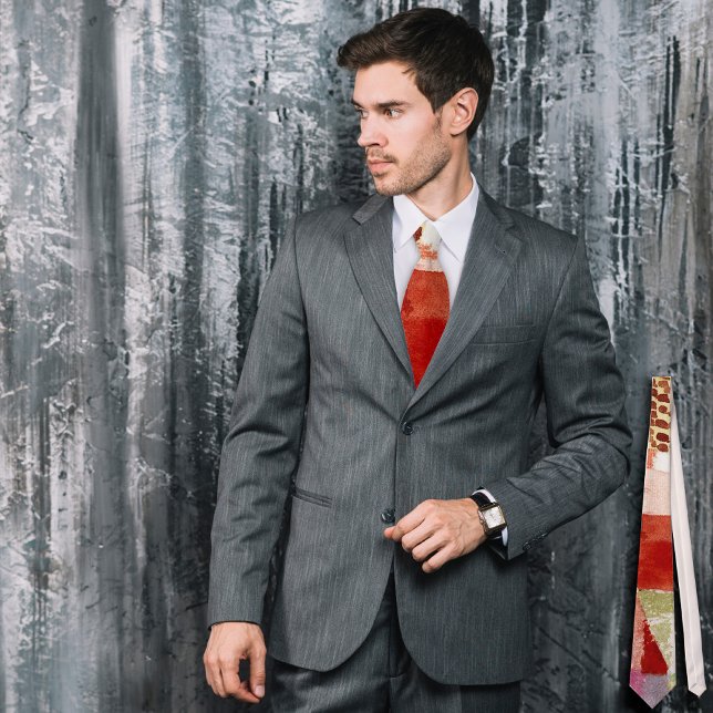 Corbata Motif de Hammamet por Paul Klee, Resumen de arte (Subido por el creador)