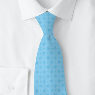 Corbata Motivo Tribal Baby Blue