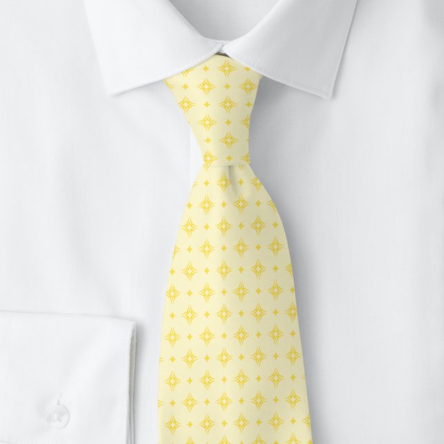 Corbata Motivo Tribal Buttercream (Subido por el creador)