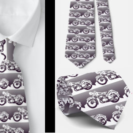 Corbata Motocicleta Motorcross Sport