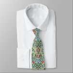 Corbata Movimiento Artístico William Morris "Thistle"<br><div class="desc">William Morris era un poeta, novelista, traductor, activista social y diseñador textil victoriano que estaba asociado con el Movimiento de Artes y Artesanías Británico. Sus increíbles diseños textiles —que en su mayoría están relacionados con la naturaleza— son icónicos y siguen siendo muy populares hoy en día. Este diseño se conoce...</div>