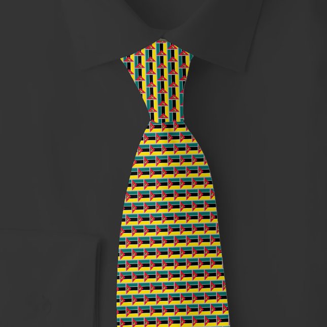 Corbata Mozambique Flag Brick Pattern (Subido por el creador)