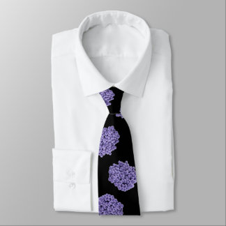 Corbata - MRSA (violetas en fondo negro)
