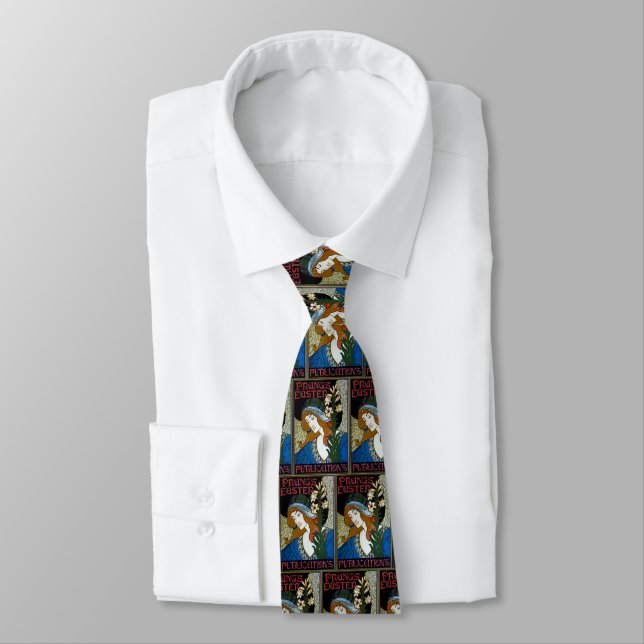 Corbata Mujer con lirio (Atado)