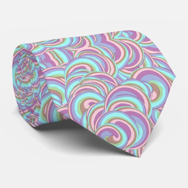 Corbata Multicolor Swirls Pattern (Enrollado)