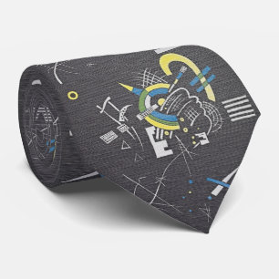 Corbata Mundos pequeños de Kandinsky - Arte abstracto