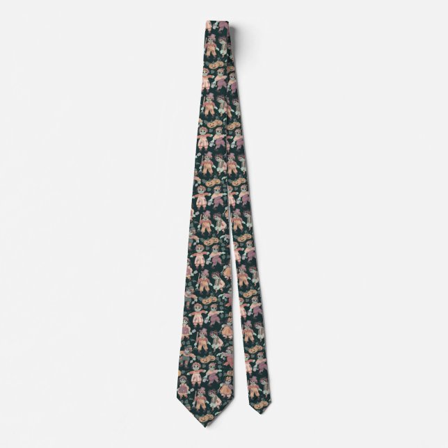 Corbata Muñecas de Trapo Zombies Halloween 2 (Anverso)