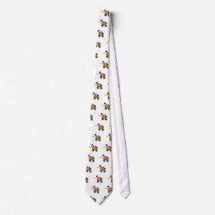 Corbata Muñeco de nieve rodante