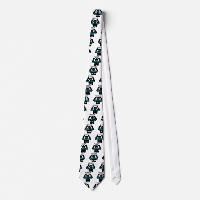 Corbata músculos tan fuertes que es ridículo divertido (Anverso)