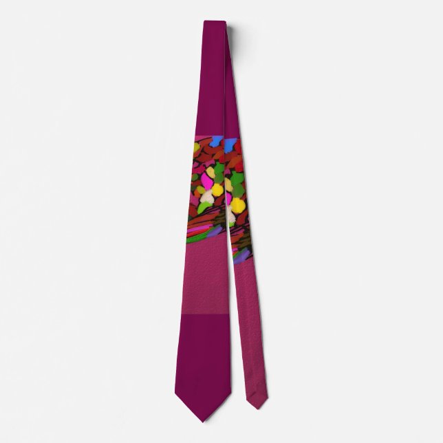 Corbata Mushroom Face Character Art Scarf (Anverso)