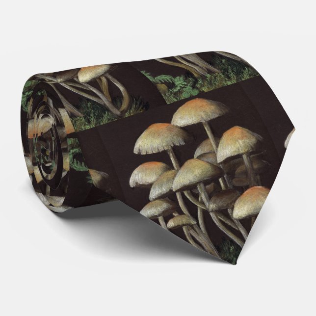 Corbata Mushrooms Neck Tie (Enrollado)