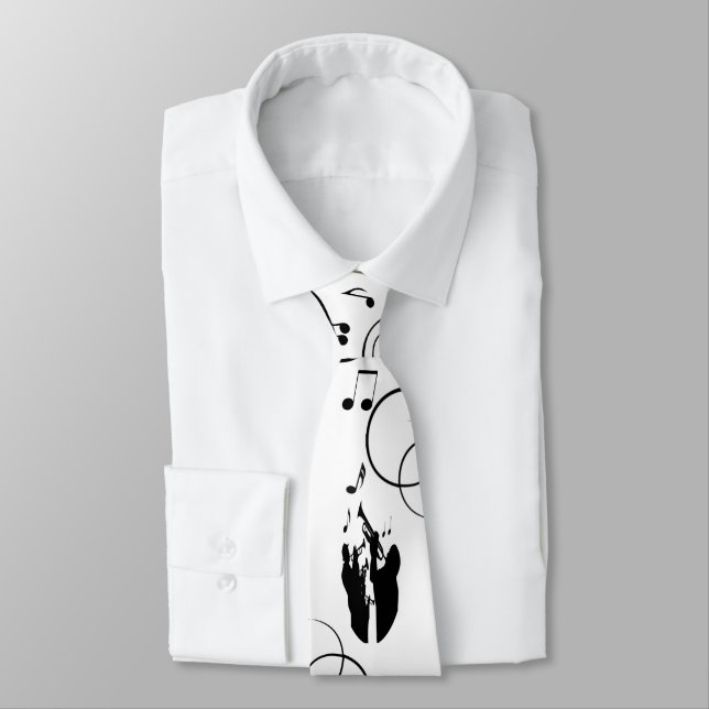 Corbata Música de jazz de la trompeta de la sección del (Atado)