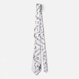 Corbata  Musical Instrument Notes - Men's Custom Necktie