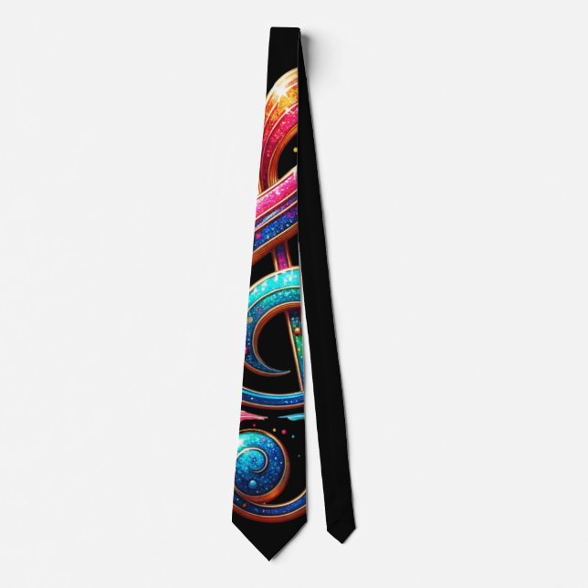 Corbata Musiknote in einem Außergewöhnlichem Design (Anverso)