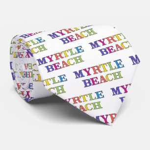 Corbata Myrtle Beach SC Neck Tie
