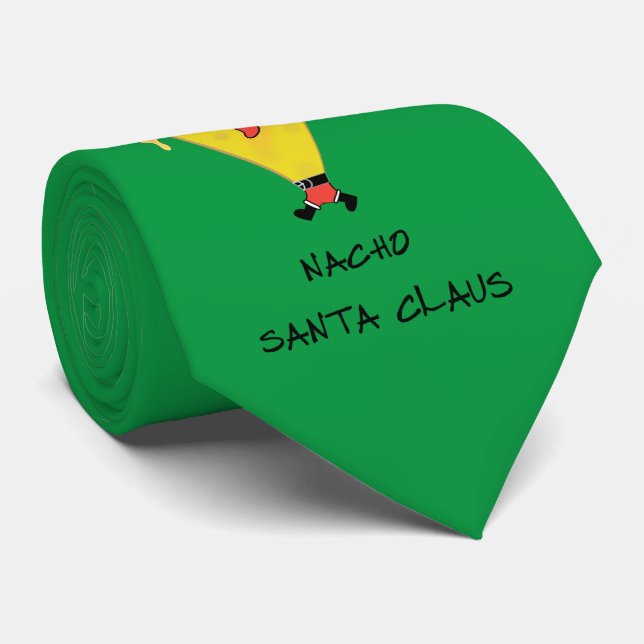 Corbata Nacho Santa Claus (Enrollado)