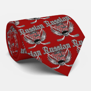Corbata Nacido para jugar (ruso)