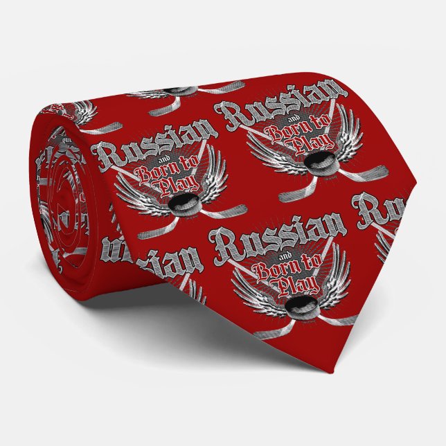 Corbata Nacido para jugar (ruso) (Enrollado)