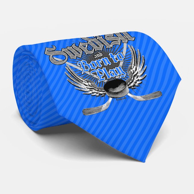 Corbata Nacido para jugar (Sueco) (Enrollado)