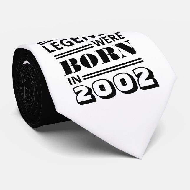 Corbata Nacieron leyendas (Enrollado)