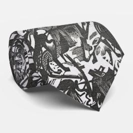 Corbata Nacimiento de Lobos – Noir Expressionista