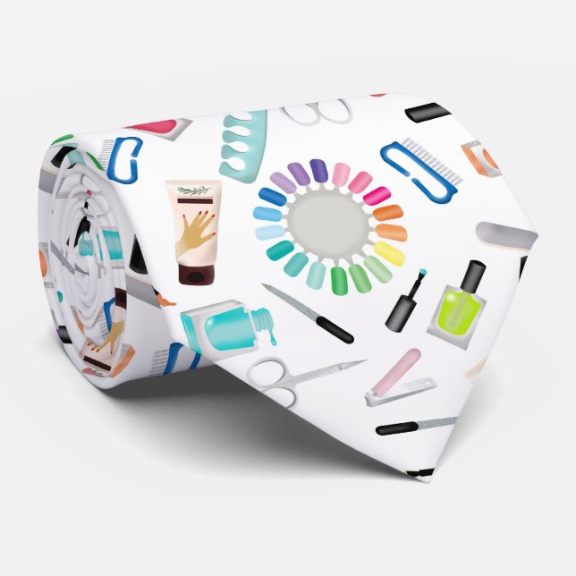 Corbata Nails Manicure Pedicure Beauty Salon  (Enrollado)