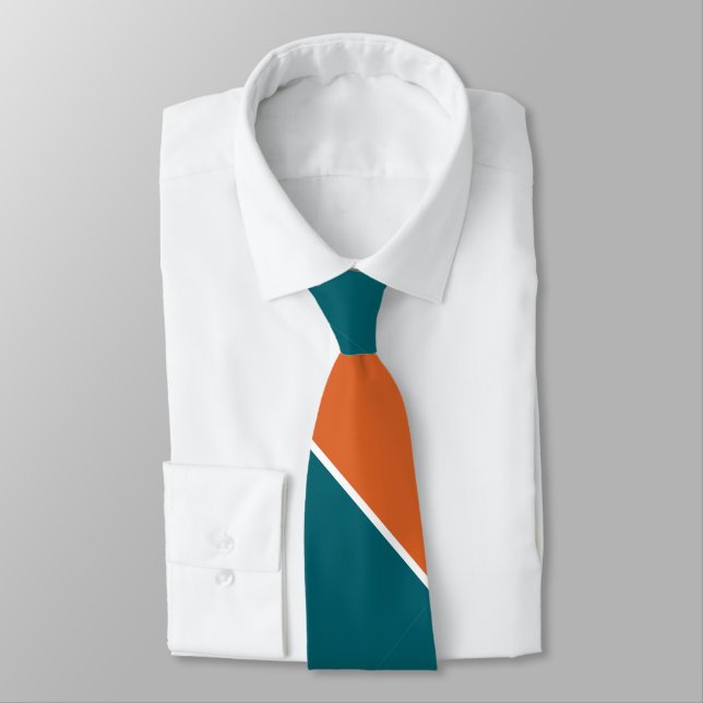 Corbata Naranja acuático (Atado)