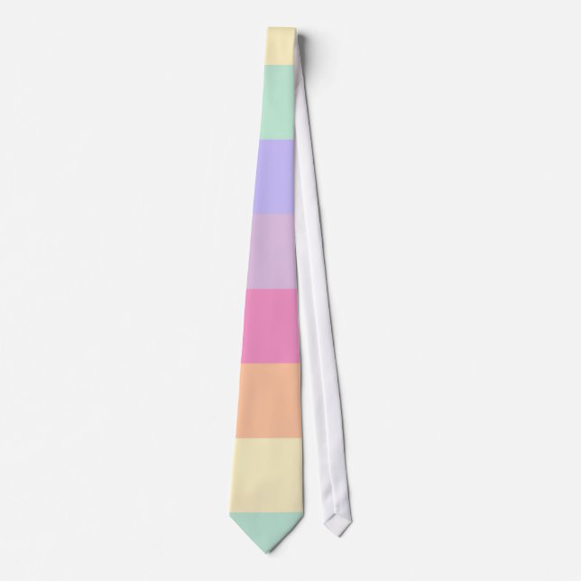 Corbata Naranja amarillo rosa azul verde morado mujeres ho (Anverso)