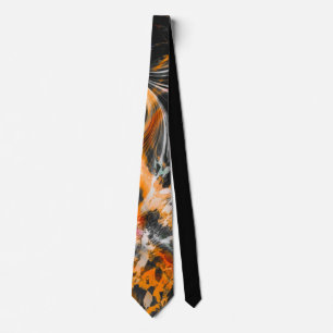 Corbata Naranja de otoño y cola negra