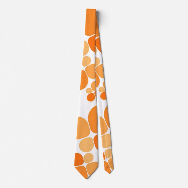 Corbata Naranja fiesta tie (Anverso)