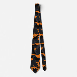 Corbata Naranja Highlights Camo