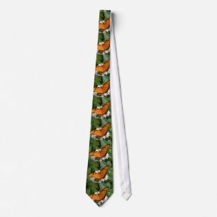 Corbata Naranja Julia Butterfly Tie