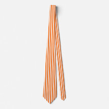 Naranja Pinstripe Tie