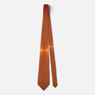 Corbata Naranja Rust Shine