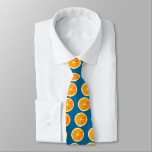 Corbata naranja slice