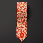 Corbata Naranja vibrante Resumen Botánico<br><div class="desc">Haga una declaración audaz con nuestro Vibrante Naranja Resumen de los Ataques Botánicos al Groomsman Neck. El patrón botánico abstracto en naranja vibrante crea un aspecto distintivo y elegante,  perfecto para los padrinos. Explore nuestros calcetines correspondientes para completar el conjunto.</div>