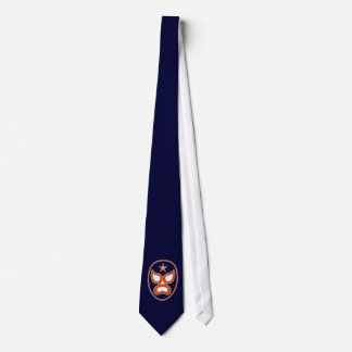 Corbata Naranja y azul de Luchadore