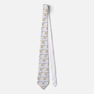 Corbata Natación amarilla del anadón