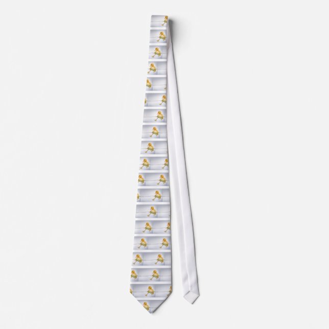 Corbata Natación amarilla del anadón (Anverso)